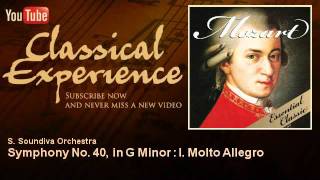 Mozart  Symphony No 40 in G Minor  I Molto Allegro  ClassicalExperience [upl. by Silevi]