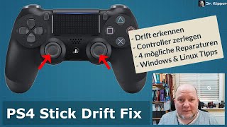 96  PS4 Controller Stick Drift Fix [upl. by Ybreh]