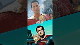 SHAZAM VS SUPERMAN shortvideo marvel dc whoisstrongest shorts [upl. by Houlberg280]