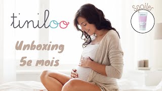 Unboxing Box Grossesse Tiniloo 5 mois  cest mieux  unboxing tiniloo [upl. by Deck]