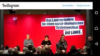 DIE LINKE StrategieKonferenz  Reiche erschießen  Hassrede gegen Reiche  Linksradikalismus [upl. by Jaal]