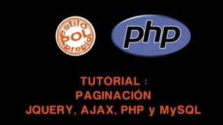 Paginación con Jquery Ajax PHP y MySQL [upl. by Anahsar]