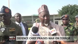 DEFENCE CHIEF PRAISES WAR ON TERROR [upl. by Lewis746]