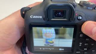 Canon 2000D Movie Mode  Settings for Cinematic Video [upl. by Etsyrk]