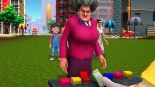 Scary Teacher 3D  Squid Game False Toenails Challenge  Survival  New Episode  Cartoon Series [upl. by Immot644]