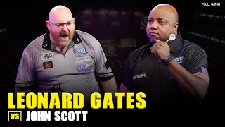 Leonard Gates vs John Scott FULL MATCH  WDF World Darts Championship 2023 [upl. by Kaazi100]