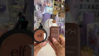 Elf Primer Infused Matte Bronzer or NYX Buttermelt Bronzer beauty makeup elf Nyx [upl. by Bullen409]