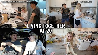 A day in our life living together  deep cleaning  errands [upl. by Sophia]