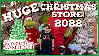 Decorators Warehouse Christmas 2022 Store Tour New Decorations amp Lights Huge Holiday Walkthrough [upl. by Cordie145]