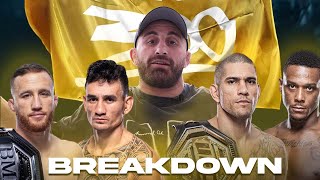 UFC 300  ENTIRE CARD BREAKDOWN  Early Prelims Prelims Main Card  STACKED [upl. by Yllehs893]