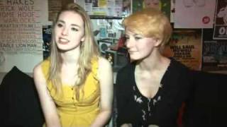 Skins Series 5  Interview with Freya Dakota Sean and Seb [upl. by Avaria]