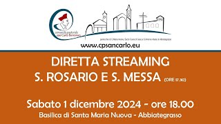 Vespri e S Messa del 30 novembre 2024 ore 1730  Basilica Santa Maria Nuova Abbiategrasso [upl. by Nomrej]