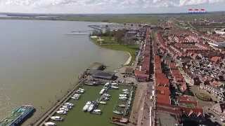 Volendam from above “the beauty of waterland” Drone shots [upl. by Madelon942]