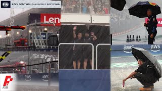 Qualifying in Brazil Postponed Due to Heavy Rain  Behind the Scenes [upl. by Samford190]