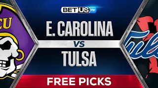 East Carolina vs Tulsa  College Football Week 12 Predictions Picks and Best Bets [upl. by Buffy736]