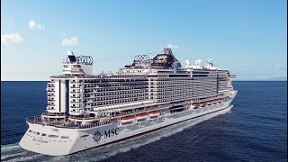 1  Crociera MSC Seaside  Agosto 2021  Genova [upl. by Letsyrhc]