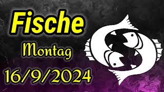 horoskop Fische Montag 16 September 2024 [upl. by Verine]