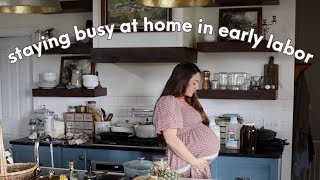 Laboring at Home Vlog  Long labor with fifth baby [upl. by Town]