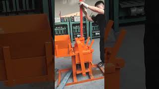 HighEfficiency Concrete Block Making Machine for Durable Construction [upl. by Isaak]