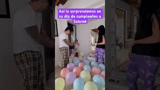 Los feria Así lo sorprendemos en su día de cumpleaños a Salomé humor adrilatina [upl. by Koller895]