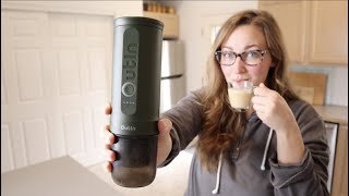 Outin Nano Portable Electric Espresso Machine Review  34 Min SelfHeating 12V 24V Car Coffee [upl. by Shirlene]