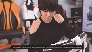 AKRacing Gaming Chair Assembly  Spanish Subtitles [upl. by Lua]