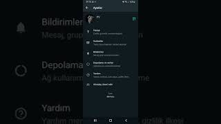 Ekran Açıkken WhatsApp Bildirimleri Gizleme Samsung Galaxy [upl. by Emawk448]