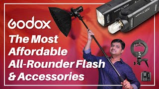 Godox AD200 Unboxing with Best Accessories Hindi [upl. by Sitsuj]