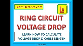 RING CIRCUIT VOLTS DROP [upl. by Aklim]