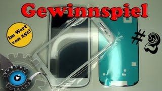 2 Gewinnspiel Samsung Galaxy S3 Glas  Klebefolie BEENDET [upl. by Ettenawtna919]