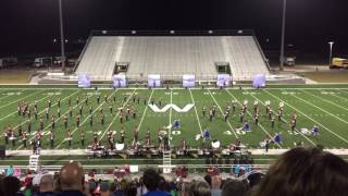 Tomball High School Band 2016  quotThe Power of Onequot  Waller Marching Festival Finals [upl. by Santiago]