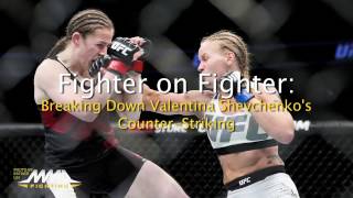 Fighter On Fighter Valentina Shevchenkos Counter Striking Techniques  UFC On FOX 23 [upl. by Alludba]