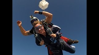 Tandemsprong 220815  Skydiving Flanders  Parachutesprong Schaffen [upl. by Ahsital844]