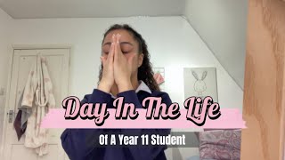 Day In The Life Of A Year 11 Student  GCSE Student [upl. by Shalom]