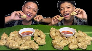 Egg momo eating challenge 🔥🔥🔥🔥 yerumgi momos challenge eatingchallenge momochallange manipuri [upl. by Pyotr]