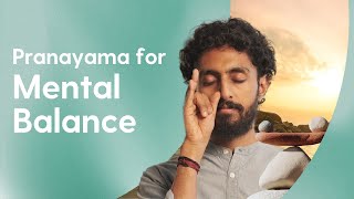 Guided Pranayama for Inner Balance  10 mins  Beginner Level [upl. by Anneis]