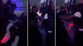 Travis Scott amp Tyga FIGHTING After Heated Row at Cannes Film Festival Afterparty [upl. by Morrissey258]