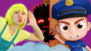 Knock Knock Whos at the Door  Nursery Rhymes amp Lights Baby Songs [upl. by Akenom633]