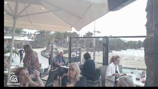 Webcam Lanzarote  Live Stream from the Beachbar in Costa Teguise [upl. by Ycart]