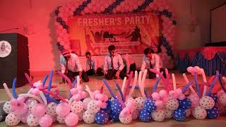 expressionless dance Freshers party funny dance Govt Tibbi college amp hospita Patna [upl. by Trabue]