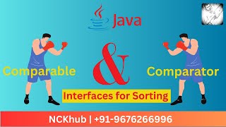 Java Comparable and Comparator Interfaces for Sorting [upl. by Maretz]