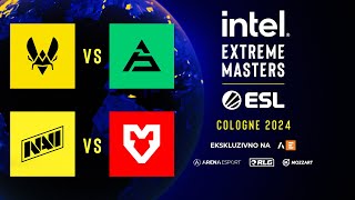 IEM COLOGNE 2024  POLUFINALE  Team Vitality vs SAW  NaVi vs MOUZ [upl. by Nyvek]