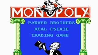 monopoly fun on the nes [upl. by Ardnuassak]