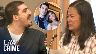 TikTok Star Killer Gets Roasted by Slain Wife’s Family Then Loses It at Explosive Sentencing [upl. by Zapot128]