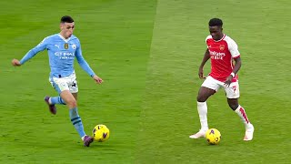 Phil Foden vs Bukayo Saka  Who is Better  Crazy Goals amp Skills Assists Dribbling  202324  HD [upl. by Mozes]