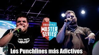 LOS 44 PUNCHLINES más ADICTIVOS de la FMS 2018 España y Argentina [upl. by Ariajay107]