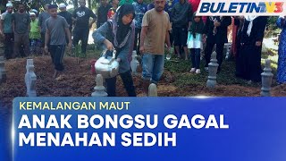 KEMALANGAN MAUT  Empat Sekeluarga Dikebumi Dalam Dua Liang Lahad [upl. by Turtle]