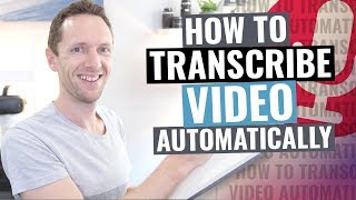 How to Transcribe Audio to Text Video Transcription Tutorial [upl. by Tabbie]