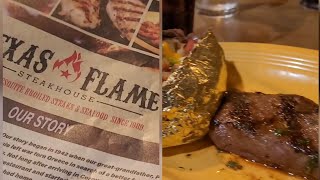 Enjoy a Meal Texas Flame Steakhouse in Corpus Christi Eat amp Review the Food Since Late 1940s [upl. by Nathanil]