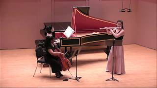 Michel Blavet  Sonata in D Major Op 2 “La Chauvet” [upl. by Iana]